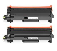 LeciRoba TN2510XL for Brother TN2510 toner for Brother DCP-L2620DW DCP-L2627DW DCP-L2660DW DCP-L2665DW HL-L2400DW HL-L2445DW HL-L2447DW MFC-L2800DW MFC-L2827DW MFC-L2835DW MFC-L2860DW (2-Pack)