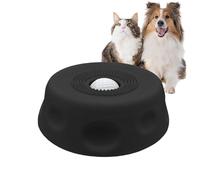 Leckball, Lick Bowl Für Hunde, PP Nassfutter Lick Pad Mit Saugnapfbecher,Puzzlespielzeug Gelangweilte, Kleine und mittelgroße Hunde für Welpen Katzen Haustiere Drinnen Draußen Wohnzimmer Boden