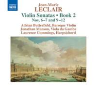 Butterfield:Manson:Cummings - Leclair: Violin Sonatas Book 2