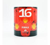 Leclerc #16 2023 Mug - Formula Racing - Coffee & Tea - 1 - Art - One - Scuderia - Charles - SF - Gift Ideas - Cup - Memorabilia - Collectable - Fans - Monaco - Home & Office Decor - Red & Black Carbon