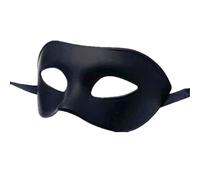 LECMACY Man Face Masquerade Mask for Venetian Greek Roman Party Mardi Gras Mask Design Mythological Greek Style, Fit for Halloween Christmas Mardi Gras Party (Black)