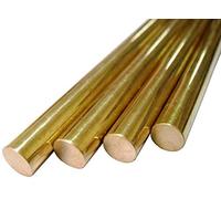 LecMy Brass rod bar, length 500mm, 7mm to 10mm diameter,10mm (Size : 10mm)