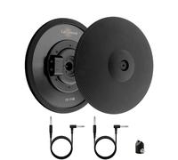 Leconova 3-Zone with choke E-Drum Cymbal Set 15 inch Crash Compatible with Roland V-drums