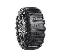 LECREA 10 Pcs Car Snow Chains for Mini Countryman SE ALL4 2020-2020 2021 2022 2023 2024 2025, Anti-Skid Tyre Chains, Adjustable Emergency Snow Tire Chains, Enhanced Grip on Snow & Ice,B Black