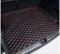 LECREA Car Boot Liner for Subaru Outback 2021-2024, Car Leather Boot Liner Mat, Waterproof and Non-slip Trunk Protection Mat, Car Trunk Pad Cargo Protection Mat,G Black+Red