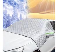 LECREA Car Windscreen Cover Frost Protector for Audi A3 8LA 5 Door 1999-2006, Foldable Winter Car Windscreen Windshield Frost Cover for Snow Ice Frost, Car Accessories,245 * 145cm