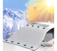 LECREA Car Windscreen Cover Frost Protector for Lexus NX SUV NX 200/NX 200t/NX 300/NX 300h/NX Black Line, Foldable Winter Magnetic Car Windshield Frost Cover for Snow Ice Frost, Car Accessories