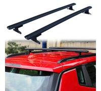 LECREA Roof Rack Cross Bars for Jeep Compass 2017-2021 Heavy Duty Rooftop Cargo Carrier Crossbars for Kayak Bike Ski Snowboard Luggage and Travel Gear