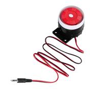 Lecreatekit 120dB DC 12V Wired Indoor Alarm for Home Security - Piezoelectric Electronic Buzzer, 3.8kHz, Metal + ABS