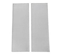 Lecreatekit 2 Pack Aluminum Range Hood Grease Filter Compatible with for nutone S99010370 99010370 AP5950107, Replacement for PM250 PM390 Series, 16-15/16 x 5-7/8 Inch Metal Mesh Screen, Silver