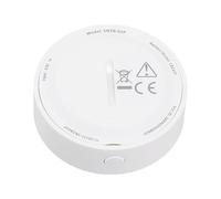 Lecreatekit 2 Pack SNZB-02 Temperature Humidity Sensor for eWeLink, for smart Home Wireless Monitor with Low Battery Alert, Works with for alexa and Assistant, Real-Time Data to App, White