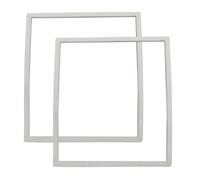 Lecreatekit 2 Pack Stove Glass Gasket Set for Villager VFS212, Flatmate, Bayswater, Bromley & Berkley, 185x165x4mm High Temp Fiber Seal