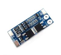 Lecreatekit 2S 7.4V Li-ion Battery Protection Board with Balance Charger Module, 8A Continuous Current, Overcharge and Short Circuit Guard for DIY Packs, 40x17x3.5mm