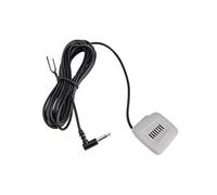 Lecreatekit 3.5mm Car Audio Microphone Wired External Mic for BMW Roof Panel Reading Light, ABS Black Replacement Part 50Hz-20KHz