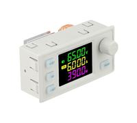 Lecreatekit 390W Adjustable DC Power Supply Module 0-65V 0-6A Regulated Lab Converter with LCD Screen and 10 Group Memory for Solar MPPT