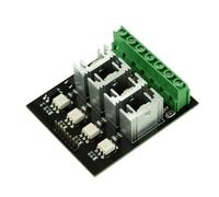 Lecreatekit 4-Channel AC Dimmer Module 3.3V/5V Logic Control with Optocoupler Isolation for Microcontroller Projects 220V 5A-10A