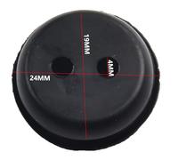 Lecreatekit 5-Pack Black Rubber 2-Hole Fuel Tank Grommet Replacement for Stihl, Honda, and Trimmer, Brush Cutter & Lawn Mower