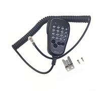 Lecreatekit 6 Pin Microphone, MH48 MH48A6J 6 Pin Microphone With Four Programmable Buttons Compatible For FTM100DR FT7900R Mobile Radio