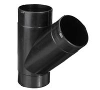 Lecreatekit 75mm Air Ducting Y Branch Splitter for Eberspacher for webasto Heater, 175mm Length Plastic Hose Connector, Black