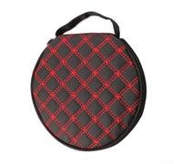 Lecreatekit A Stylish Way to Store Your CDs A Compact, Portable Holder That Fits Up to Twenty (Red)
