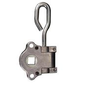 Lecreatekit Aluminum Alloy Awning Crank Gearbox Worm Gear for Patio Sunshade Height Adjustment, Sturdy Manual Replacement Part for Outdoor Balcony RV for caravan Canopy