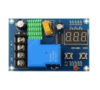 Lecreatekit Battery Charge Control Module 6-60V 30A Relay Output for XH-M604, Single-Chip Controller with High-Power Terminal for Extended Battery Life