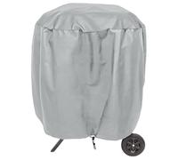 Lecreatekit BBQ Cover for for weber Grills - 70 x 70 cm Weatherproof Grill Protector Bag, Silver 190T Polyester with UV & Rain Resistance, Fits Most Round/Rectangular Barbecues