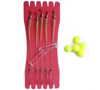 Lecreatekit Carp Hook and Hair Rig Package Including Reliable Lines for Optimal Results (2#)