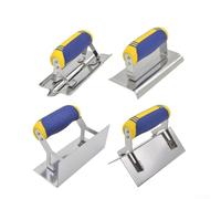 Lecreatekit Concrete Hand Edger Groover Set for Smooth and Defined Grooves (a)