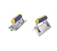 Lecreatekit Concrete Hand Edger Groover Set for Smooth and Defined Grooves (e)