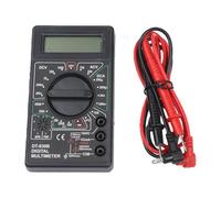 Lecreatekit DT830B Digital Multimeter, 1999 Counts AC/DC Voltmeter Ammeter Ohm Tester with NPN/PNP Transistor, Auto Overload Protection for Home Automotive Lab Repair, Black