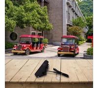 Lecreatekit Electric Foot Throttle Pedal for E-Bikes, Scooters & Go Karts - 24V to 72V Speed Control, Plastic Black, 17.5 cm L, 150 cm Cable