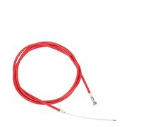 Lecreatekit Electric Scooter Brake Cable - mm Stainless Steel Wire with Red Rubber Hose, 220 cm, Compatible with for segway for ninebot Max G3 and F3 E-Scooters