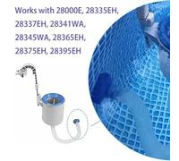 Lecreatekit for intex Pool Skimmer Wall Mount Hose Adapter for 16-Foot and Smaller Inflatable Pools, Replacement Part SK-15 / 11447AA / 11238