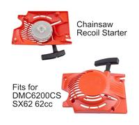 Lecreatekit for recoil Starter Assembly for Baumer-AG SX62 and DMC6200CS 62cc Chainsaws - Plastic Housing, 185 x 125 mm, Orange