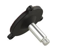 Lecreatekit GNSS Antenna Base with 5/8" Thread for GPS Antenna Mounting Bracket - Rugged Plastic Construction, Weather-Resistant, Lightweight for Outdoor Surveying & Total Station Accessories