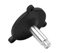 Lecreatekit GNSS Antenna Mounting Base with 5/8 Inch Thread, Plastic GPS Bracket for Outdoor Use, Resistant Support
