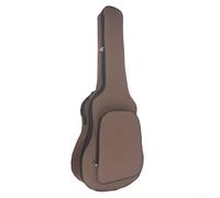 Lecreatekit Guitar Bag Carry,Waterproof Black Padded Bag Carry Padded Waterproof Guitar Case Fabric Holder For Acoustic Guitars Brown