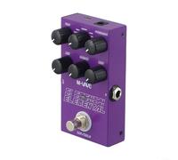 Lecreatekit Guitar Pedal Reverb Innovation, Digital Delay Innovation Sound Reverb Effects Universe Pedals Pure Digital For Guitar Players