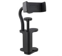 Lecreatekit Guitar Phone Holder with Adjustable Clamp for Secure Smartphone Placement During Practice