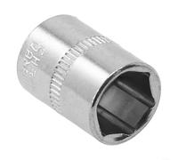 Lecreatekit Hex Bit Socket Set 4-14mm Metric Chrome Vanadium Steel for Ratchet Wrench - Heavy Duty Trade Quality Tool for Car Work & Machinery Repairs 25mm Length(13mm)