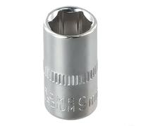 Lecreatekit Hex Bit Socket Set 4-14mm Metric Chrome Vanadium Steel for Ratchet Wrench - Heavy Duty Trade Quality Tool for Car Work & Machinery Repairs 25mm Length(9mm)
