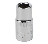 Lecreatekit Hex Bit Socket Set 4-14mm Metric Chrome Vanadium Steel for Ratchet Wrench - Heavy Duty Trade Quality Tool for Car Work & Machinery Repairs 25mm Length(7mm)