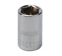 Lecreatekit Hex Bit Socket Set 4-14mm Metric Chrome Vanadium Steel for Ratchet Wrench - Heavy Duty Trade Quality Tool for Car Work & Machinery Repairs 25mm Length(11mm)