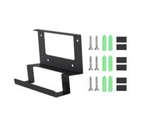 Lecreatekit Metal Wall Mount Bracket for Starlink for gen 3 Router and Power Supply, Space-Saving Kit with Hardware for Easy Installation, 7.12x3.81 Inch