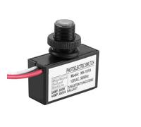 Lecreatekit NK-101A Photoelectric Switch 120VAC Dusk to Dawn Sensor with Adjustable Delay for Outdoor Street Garden Corridor for lighting Control