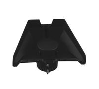 Lecreatekit Pipe Mount Adapter for Starlink Gen 3, Aluminum Alloy Pole Bracket with Extended 70mm Socket, Compatible with Standard Dish for 25-53mm Poles, Black