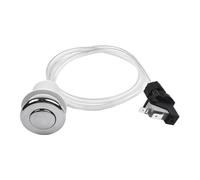 Lecreatekit Pneumatic Air Pressure Switch 16A 250V ABS Stainless Steel for Garbage Disposal Massage Bathtub Toy Control 32mm Hole
