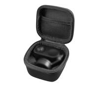 Lecreatekit Portable PU Storage Case for for insta360 Link 2/2C/2 Pro - Compact Protective Travel Organizer Bag, Black