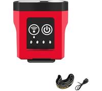 Lecreatekit Rechargeable LED Headlamp with Motion Sensor, Modes White Red Light, 1100mAh USB Headlight for Night Fishing Hiking Camping, Lightweight 54g